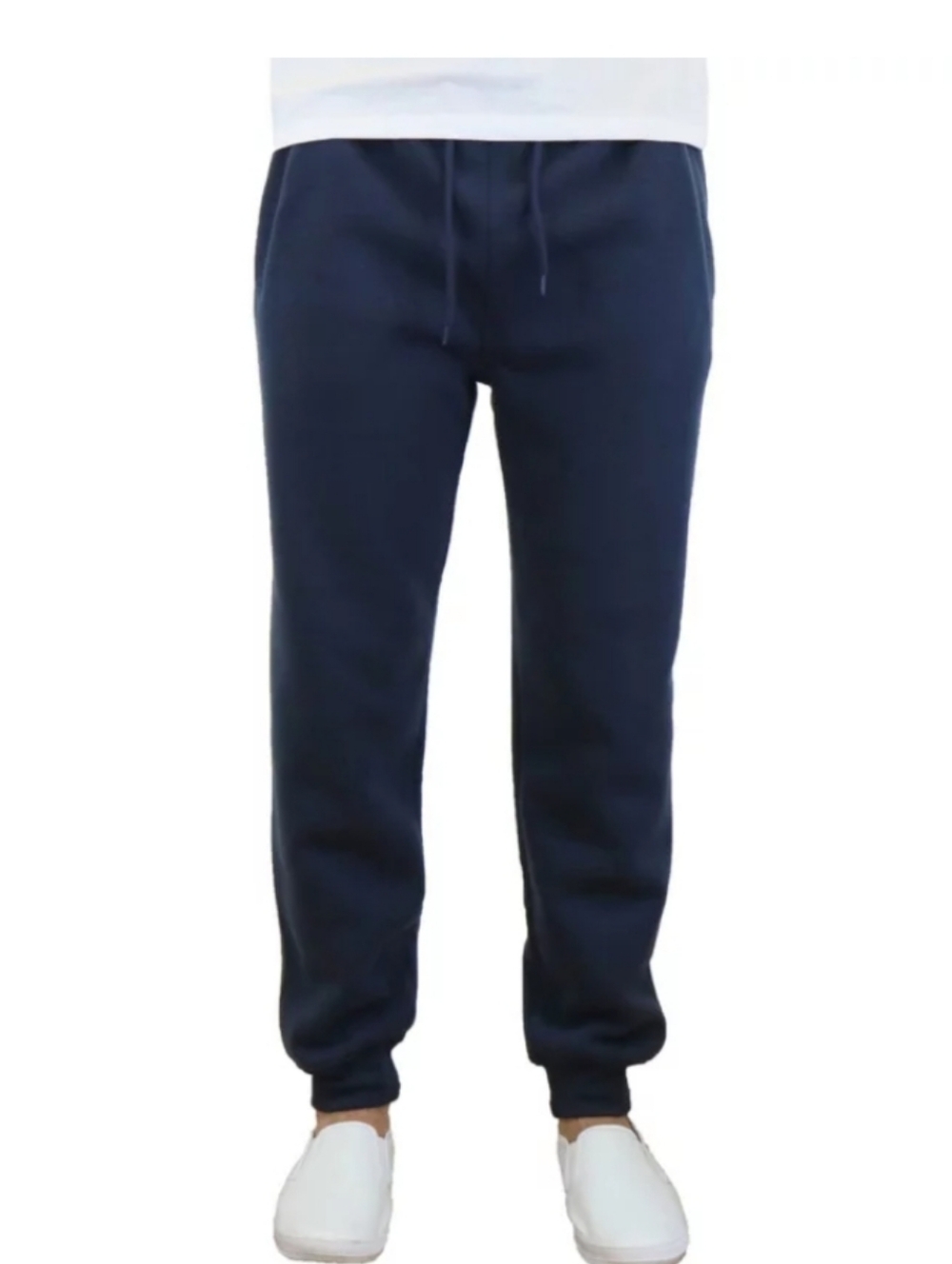 Blue Ice Men's Navy Jogger Sweatpants - Casual Comfort Size XL NWT
